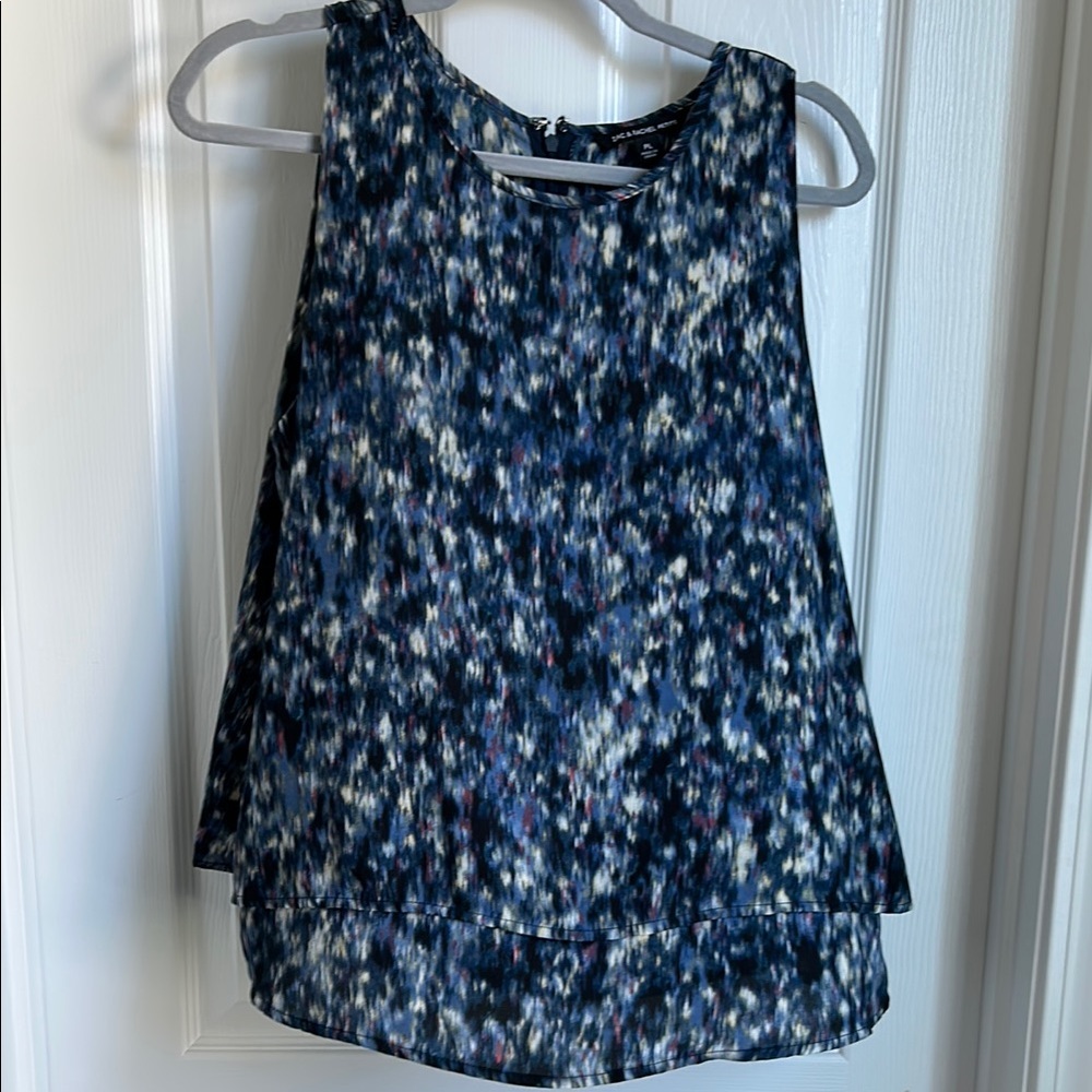Zac & Rachel Blue Boxy Tank Top